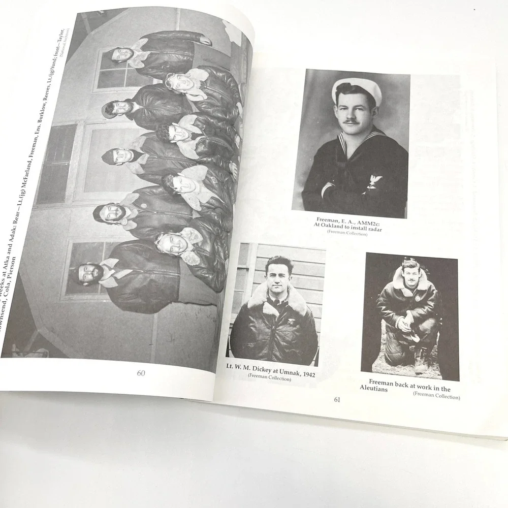 Those Navy Guys and Their PBYs Elmer Freeman Aleutian WWII Alaska 2002 PB Adak
